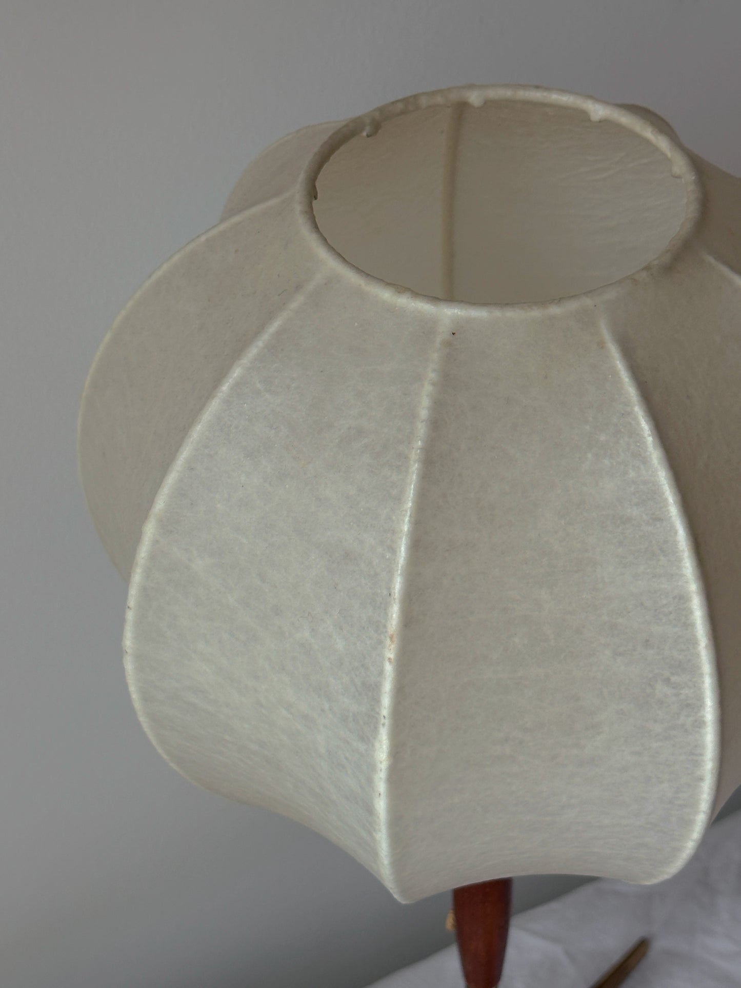 1960's Italian Cocoon Table Lamp